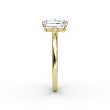 Just Brilliant Duo Cuff — 18K Yellow Gold, side