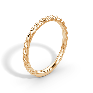 Just Brilliant Rope Band 18K Rose Gold upright