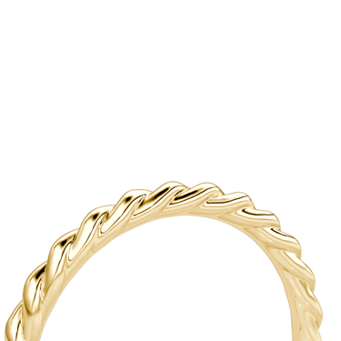 Just Brilliant Rope Band, 18K Yellow Gold, detail