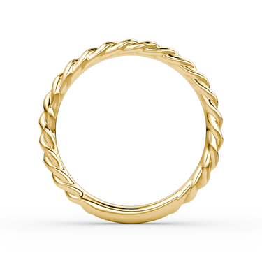 Just Brilliant Rope Band, 18K Yellow Gold, profile