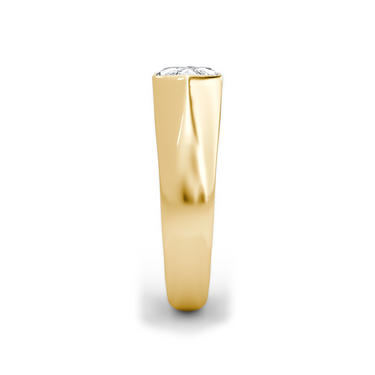 Just Brilliant Statement Signet Ring — Marquise — 18K Yellow Gold — side view